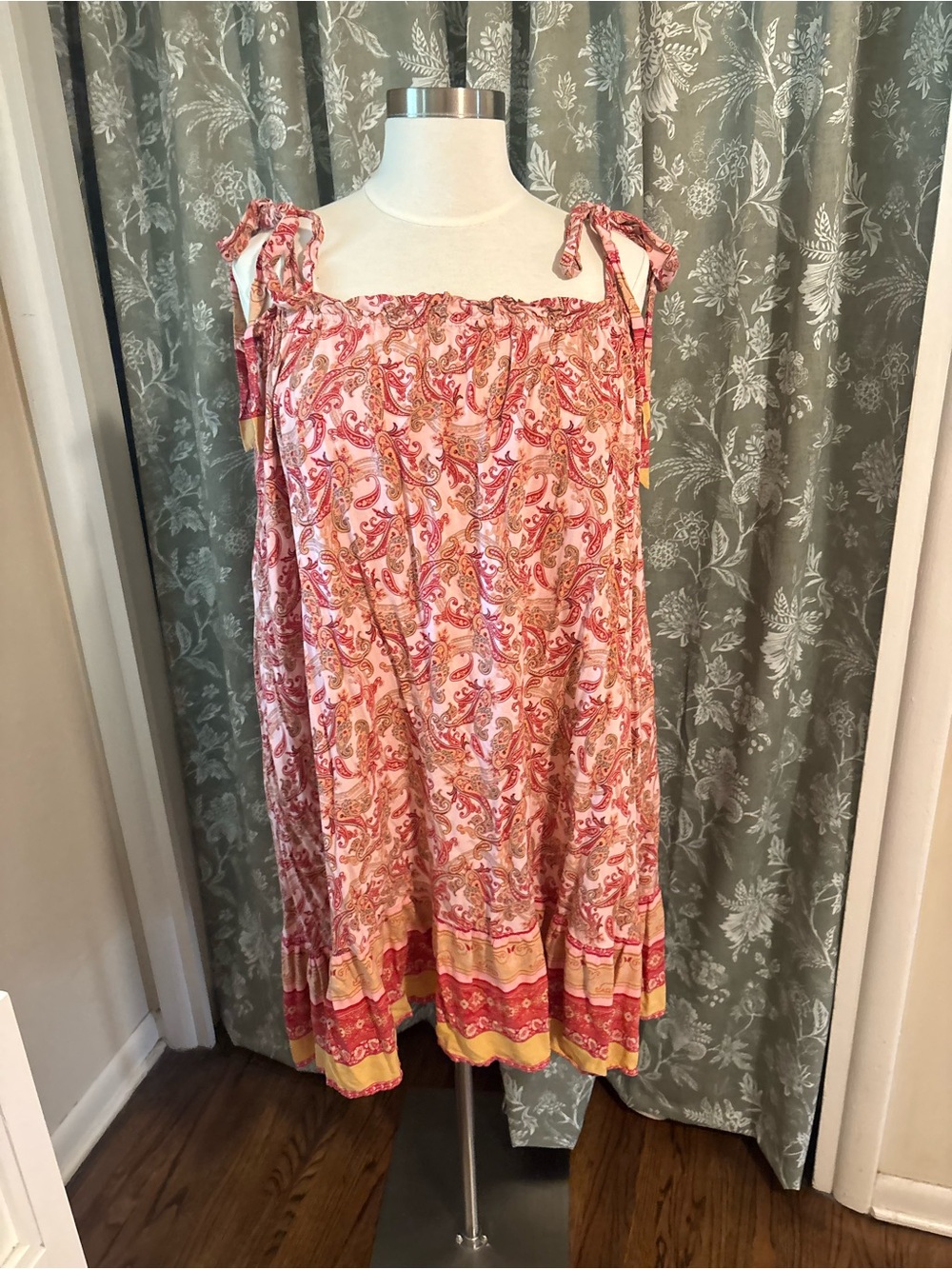 Chic Soul Paisley Summer Slip Dress